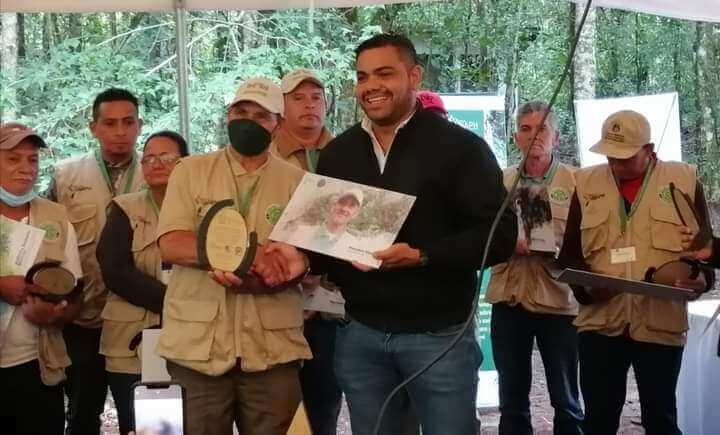 Celebración y Homenaje de los Guardarecursos del Sistema Nacional de Áreas Protegidas y Vida Silvestre de Honduras (SINAPH)